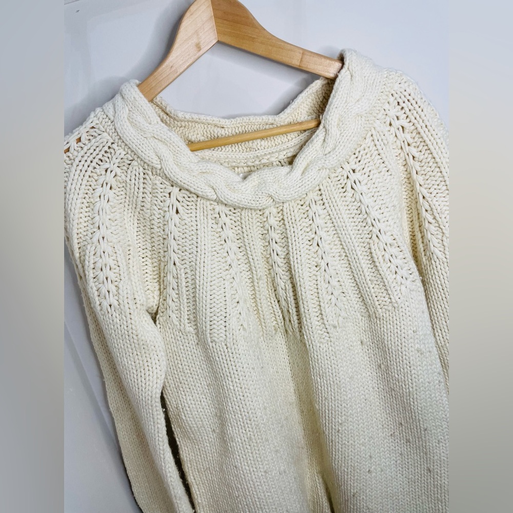 Cream oversized sweater from Old Navy